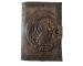 Wholesaler Handmade Grimoire Fairy Moon Dragon Leather Journal Book Of Shadows Leather Journal Vintage Antique Charcoal Color With C Lock Best Gift For Christmas, New Year, Men, Wo